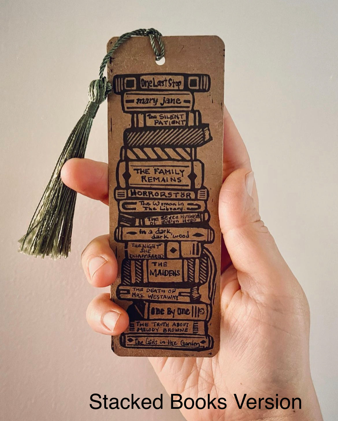 Fill-In Bookmark for The 14 Books Challenge