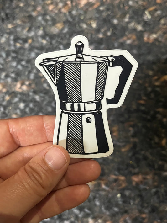 Stickers - Waterproof Adhesive, UV Laminate - Designs from Linoleum Block Prints