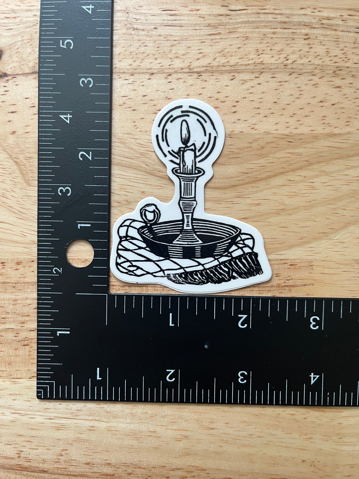 Stickers - Waterproof Adhesive, UV Laminate - Designs from Linoleum Block Prints