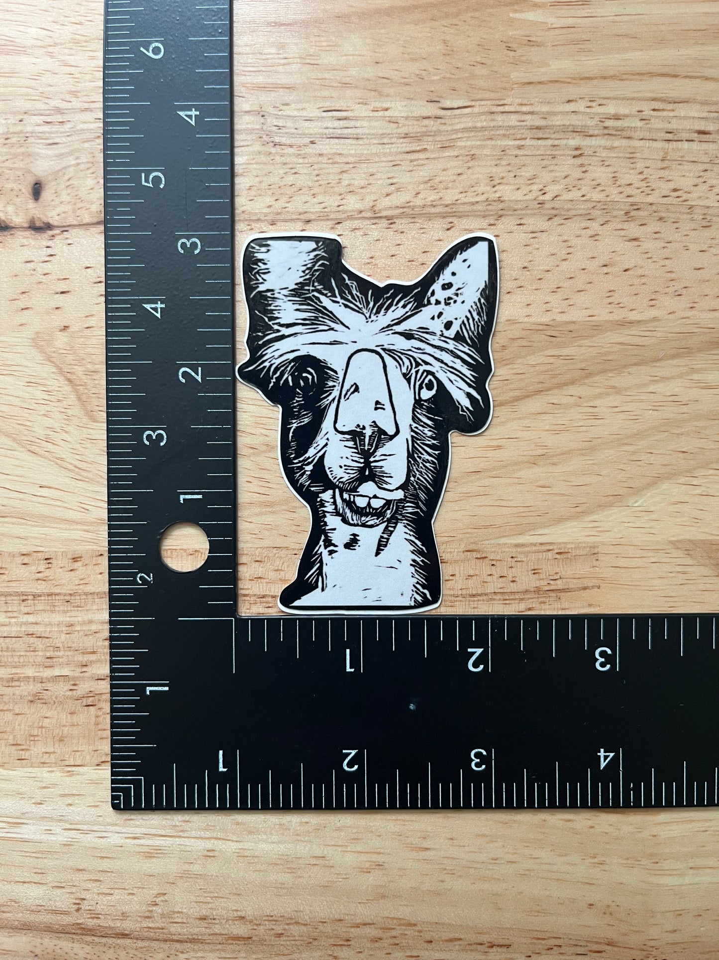 Stickers - Waterproof Adhesive, UV Laminate - Designs from Linoleum Block Prints