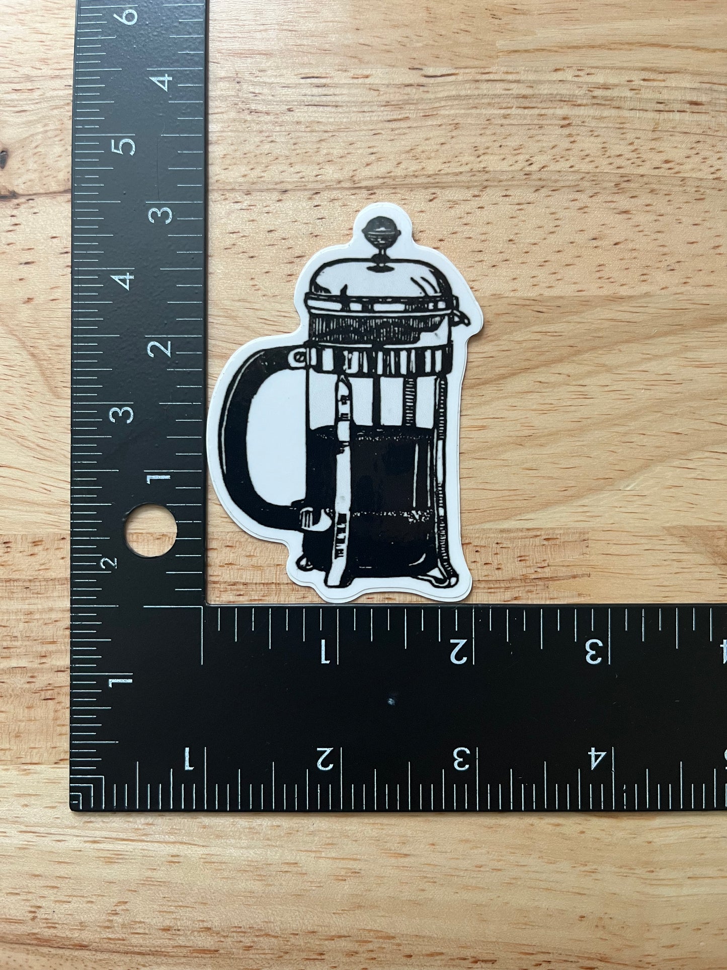 Stickers - Waterproof Adhesive, UV Laminate - Designs from Linoleum Block Prints