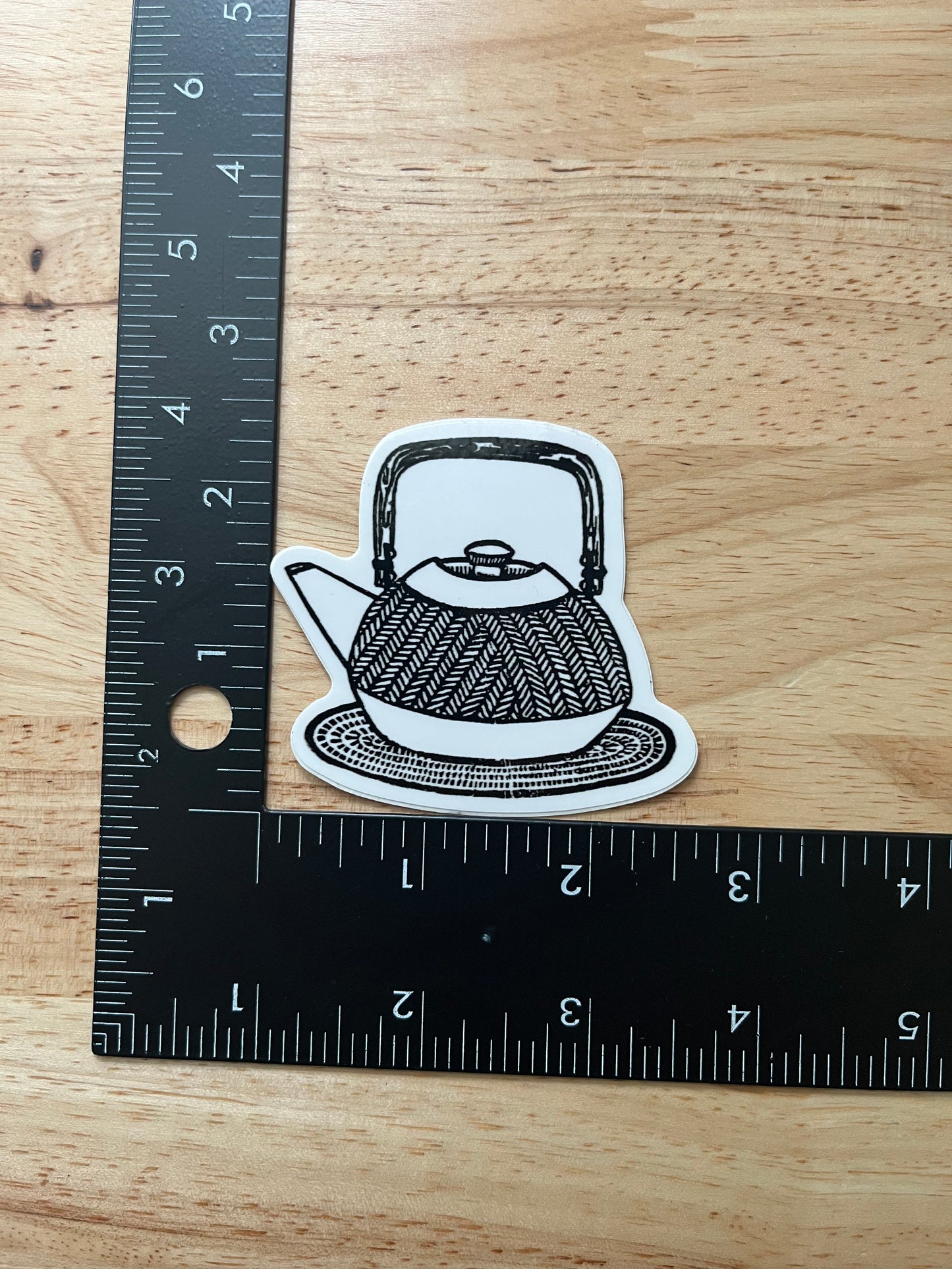 Stickers - Waterproof Adhesive, UV Laminate - Designs from Linoleum Block Prints