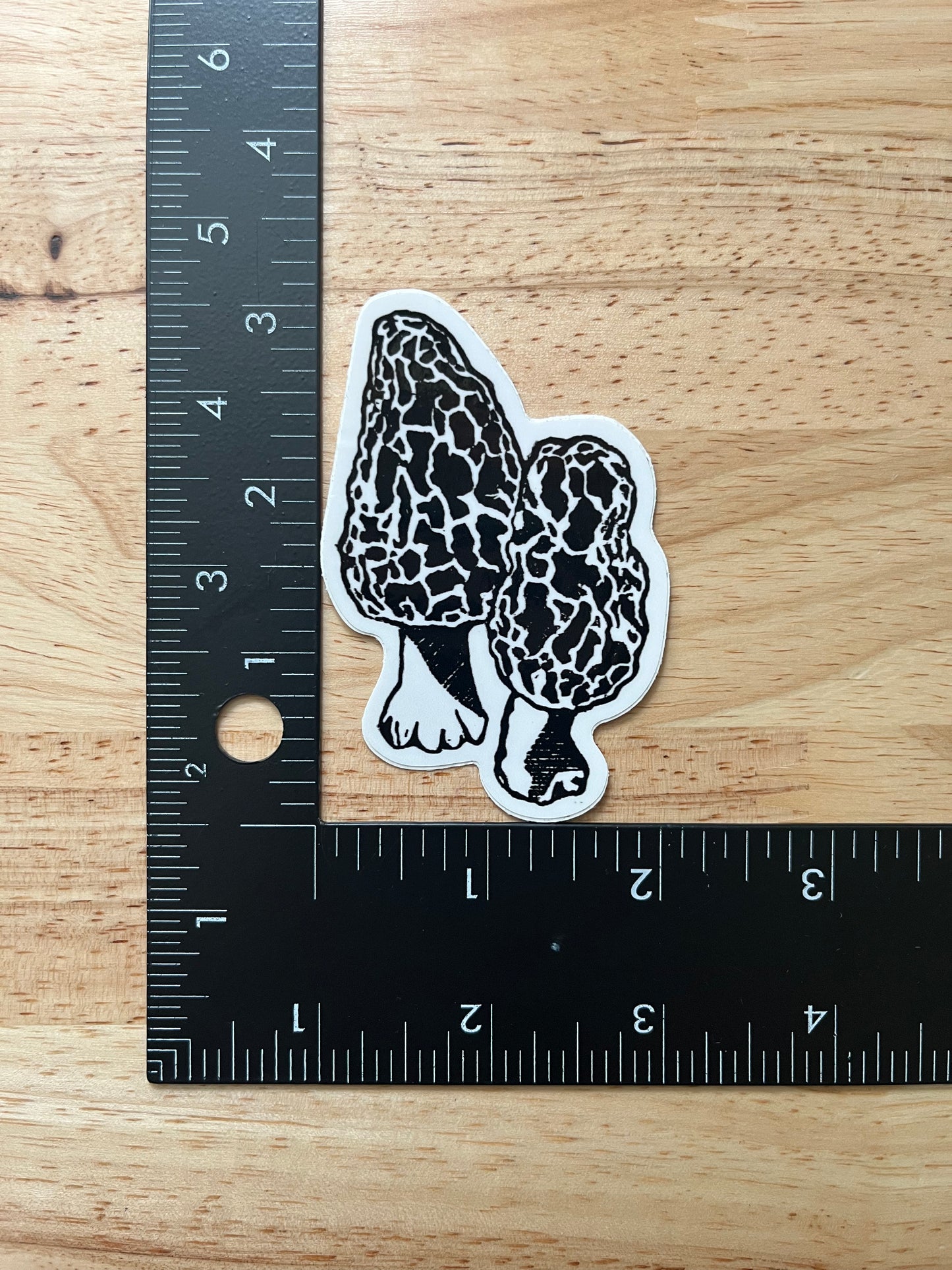 Stickers - Waterproof Adhesive, UV Laminate - Designs from Linoleum Block Prints